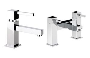 Abode Zeal Pack Offer 1 (Basin Mixer & Bath Filler) - Chrome